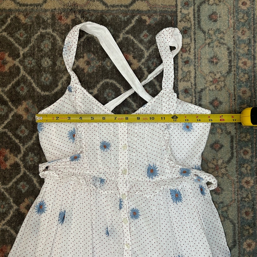 Free People Daisy Chain Cotton Midi Dress - Picture 8 of 10